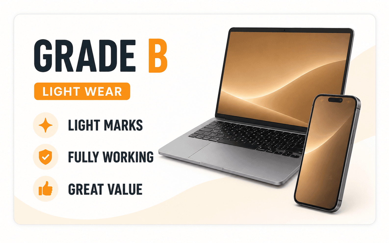 Grade B device — example wear